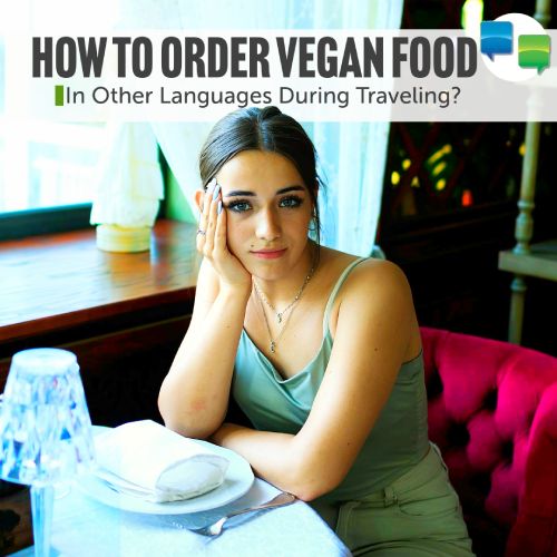 order vegan food foreign language hello-hello