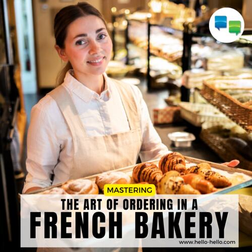 Learn French language words phrases used in bakery