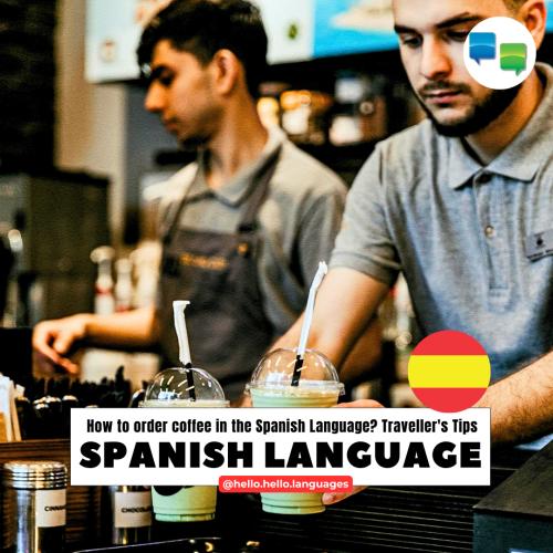 Ordering Coffee Spanish Language Hello-Hello