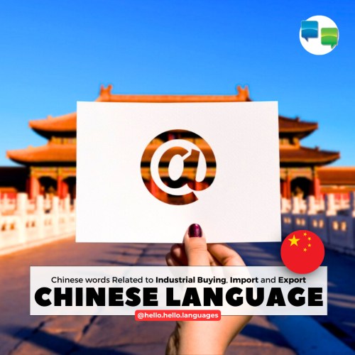 Chinese Vocabulary for Global Trade Learn Chinese Hello-Hello 