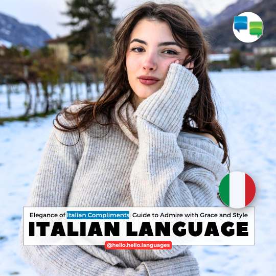 Learn Italian with Hello-Hello Word for Compliment