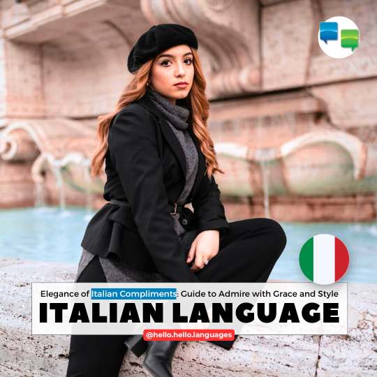 Learn Italian with Hello-Hello Word for Compliment