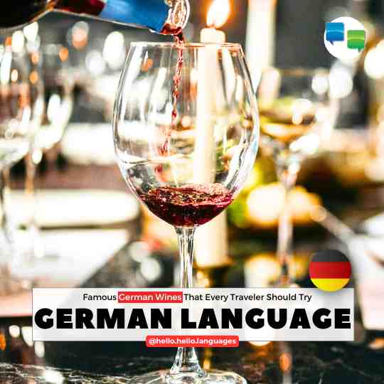 Famous German Wines travelling tips