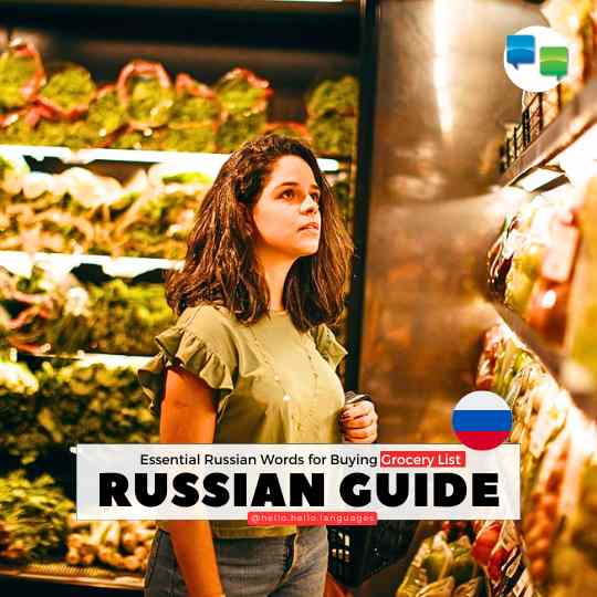 Essential Russian Words for Buying Grocery Learn Russian with Hello-Hello