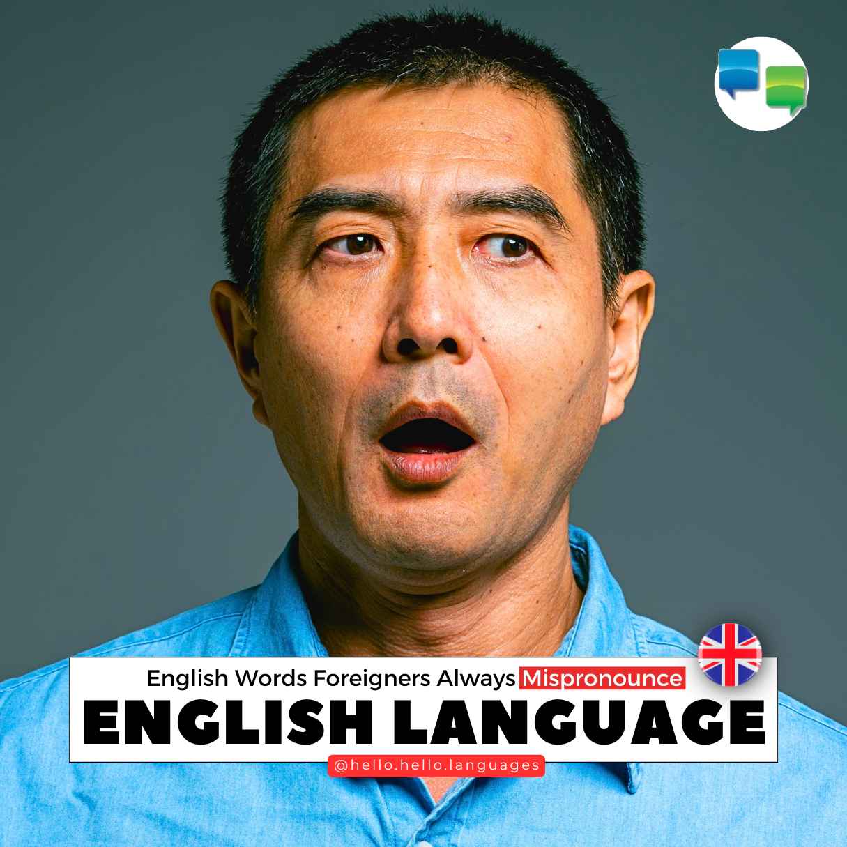 English Words Foreigners Always Mispronounce Learn english with Hello-Hello