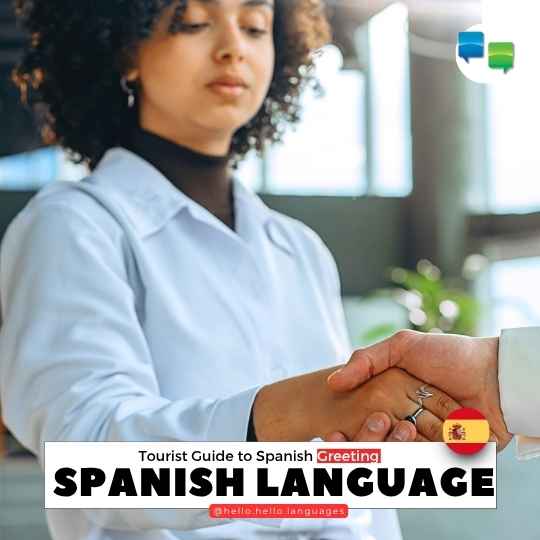 Greetings in Spanish language learning Hello-Hello