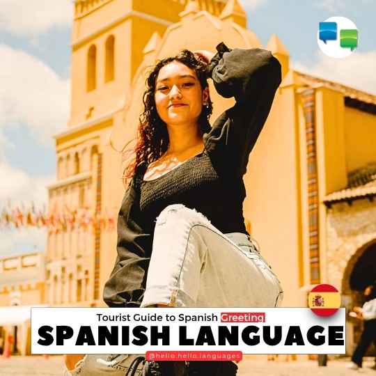 Greetings in Spanish language learning Hello-Hello