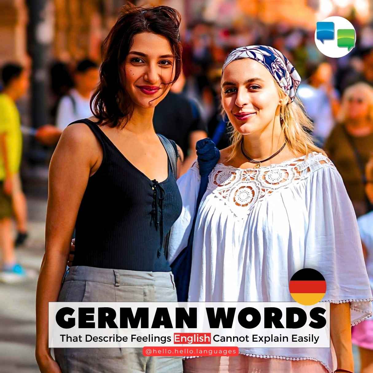 Learn German Language with Hello-Hello iPhone Android App
