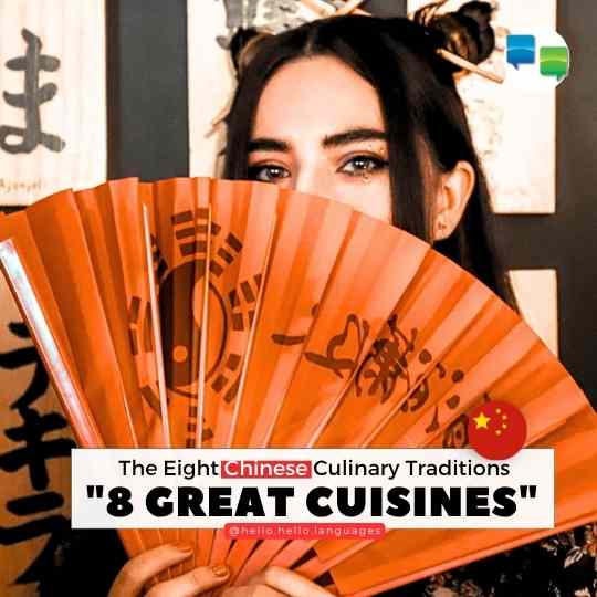 China Eight Culinary Traditions language Hello-Hello